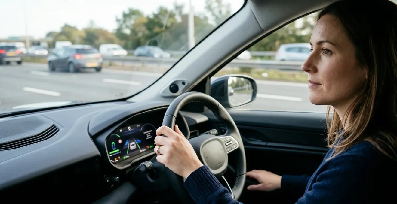 Conducteur interagissant avec les systèmes d'aide à la conduite de son véhicule moderne